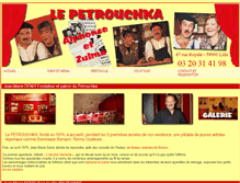 Tablet Screenshot of lepetrouchka.com